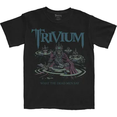 Produktbild von Trivium Dead Men Say Black S T-Shirt