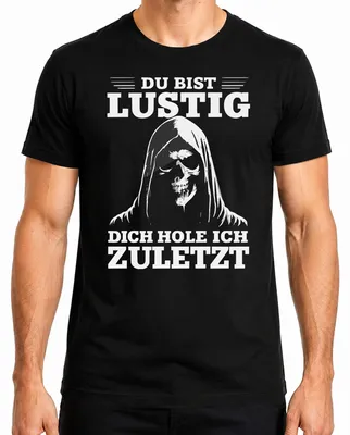 Immagine prodotto di Maglietta da uomo sarcastica, spaventosa e gotica, nera, XXL