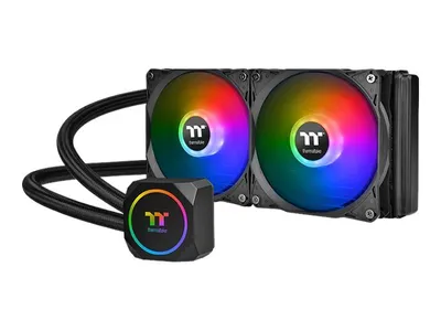 Zdjęcie produktu dla Thermaltake CL-W286-PL12SW-A, Chłodnica cieczy all-in-one, Czarny