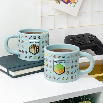 Produktbild von Paladone Minecraft Tasse Blau  Blau One Size