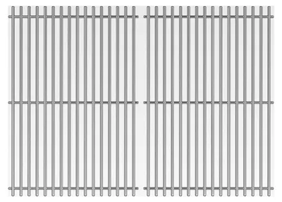 Produktbild von Grillrost 44,4 x 30CM Edelstahl Ersatz für Weber Spirit I & II E-310 S-310 E-320 S-320, Spirit 700 900, Genesis Silver/Platin/Gold B&C, 2 Stück