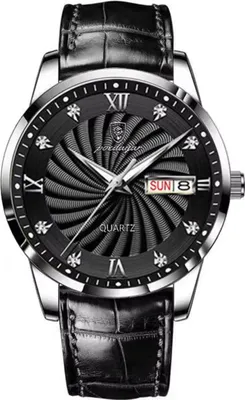 Image de Montre POEDAGAR KI-35023 Noire pour Hommes KP35023