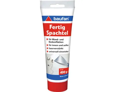 Produktbild von Baufan Fertigspachtel für innen und außen transparent 400g 101216