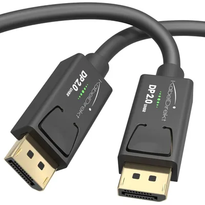 Obrázok produktu pre KabelDirekt – Kábel DisplayPort 2.0 – 3 m – podpora 10K/8K, až 360 Hz
