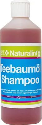 Produktbild von NAF Pferdeshampoo NaturalintX Teebaumöl Shampoo