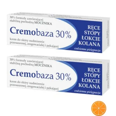 Produktbild von 2 x Cremobaza 30% – Feuchtigkeitsspendende und pflegende Creme mit Harnstoff