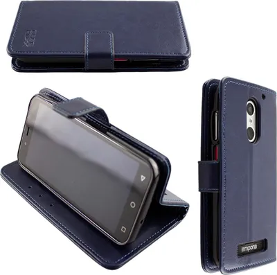 Image de caseroxx Housse de téléphone portable Housse compatible avec Emporia Smart 4 Bookstyle-Case Wallet Case