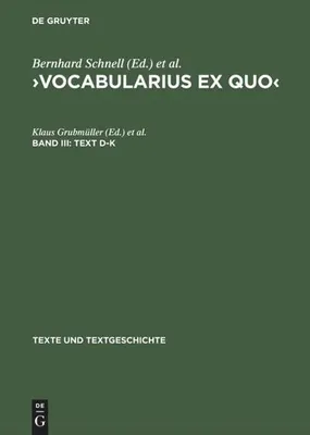 Produktbild von Text D-K
