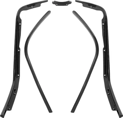 Zdjęcie produktu dla Akcesoria motocyklowe, osłona boczna ramy, kompatybilna z modelami Vespa, czarna