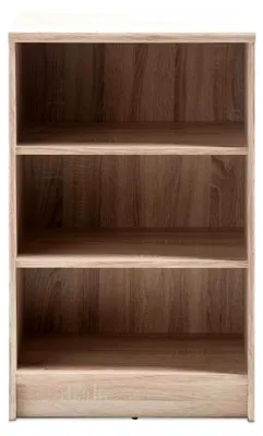 Produktbild von Standregal Bücherregal | 3 Fächer | Eiche Sonoma | BxHxT: 54x86x34 cm