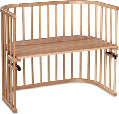 Produktbild von babybay Original Beistellbett, natur lackiert
