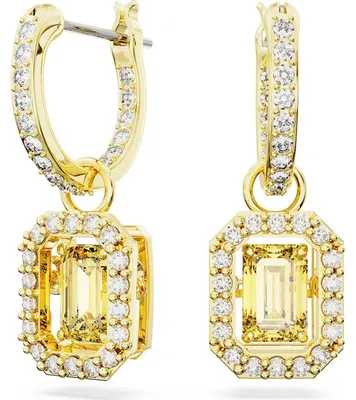 Produktbild von Swarovsk Damen Drop-Ohrhänger Millenia Oktagon-Schliff