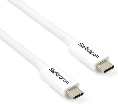 Immagine prodotto di StarTech.com Cavo Thunderbolt 3 da 2m, 20Gbps, 100W PD, 4K,  Thunderbolt, Compatibile con Thunderbolt 4/USB 3.2/DP Alt Mode/USB4