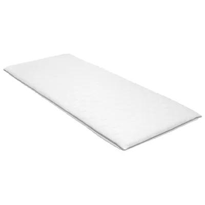 Immagine prodotto di vidaXL Topper per materasso 90 x 200 cm in memory foam viscoelastico 6cm