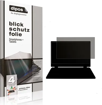 Produktbild von Blickschutzfolie für Acer Nitro 17 AN17-42 matt Schutzfolie Folie Display Schutz dipos