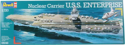 Image de Revell Nuclear Carrier U.S.S. Enterprise 1:720