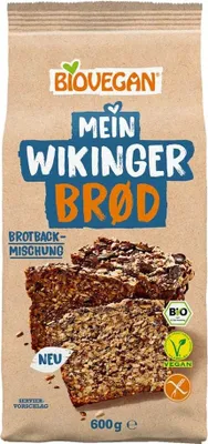 Produktbild von Biovegan Backmischung Mein Wikinger Brod 600 g