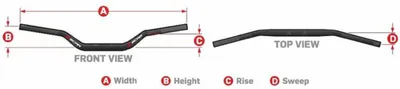 Produktbild von SCAR O² 85SX/TC85 Lenker - schwarz