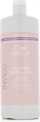 Produktbild von Wella Invigo Blonde Recharge Shampoo 1000 ml