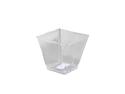 Produktbild von Snackbehälter 6x6x5,5cm 100ml 50 Stück.