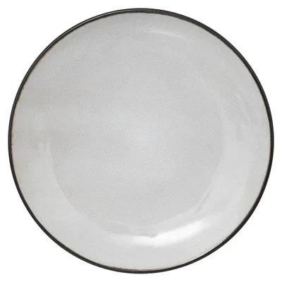 Produktbild von Dessertteller "diane" aus keramik beige d21cm - SG Secret de Gourmet