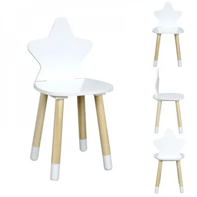 Obrázek produktu pro Dětská židle Star bílá