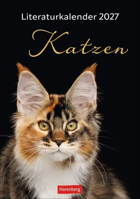 Produktbild von Literaturkalender Katzen Wochen-Kulturkalender 2027
