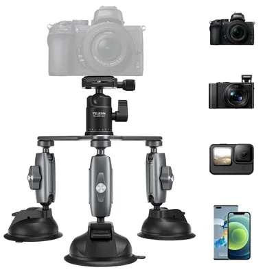 Produktbild von Solidchoice – Kamerahalterung mit Saugnapf und 360° Drehung
