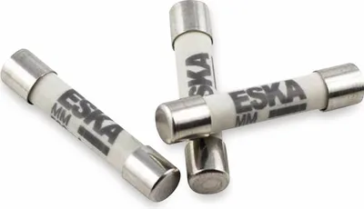 Produktbild von ESKA Multimetersicherung 632.413, Feinsicherung 6,3x32mm, superflink, FF 400 mA, 10 Stück