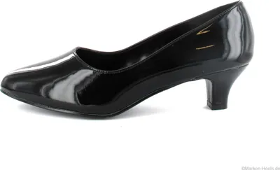 Produktbild von FAB-420 Damen Pumps von Pleaser Pink Label, Schwarz Lack , EU 46, US 16