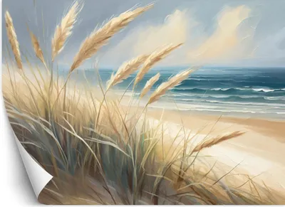 Produktbild von Vlies fototapete Meeresstrand Natur 350x245 cm Feeby Beige inkl. Kleber einfache Montage