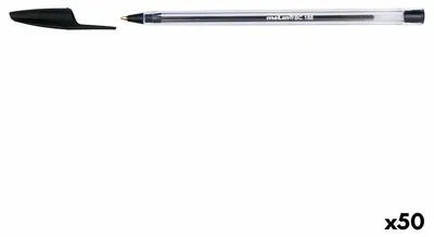 Productafbeelding van Stift Molin BC188, kristalpen, 1 mm, zwart (50 stuks)