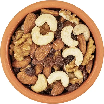 Produktbild von Sunnah Shop® Nussmischung Naturbelassen 1 kg ungeröstet ungesalzen | Fruchtige Vielfalt aus Cashewkernen, Mandelkernen, Walnusskernen und Rosinen