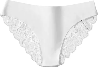 Produktbild von Damen Unterhose, niedrige Taille, Spitze, nahtlos, einfarbig, elastisch, dünn, gute Atmungsaktivität, feuchtigkeitsableitend, dehnbar, für den Alltag, Slips, Sporthöschen