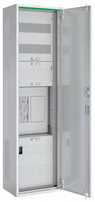 Produktbild von ABN Komplett-Schrank EFH/eHZ BB; HutS ZÄTA DS o.SH 5-polig OKK In=35A ABNRS107E0411