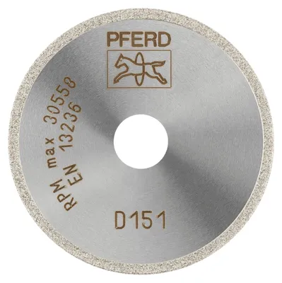 Produktbild von PFERD Diamond cut-off wheels shape 1A1R GAD, Stahl