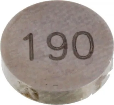 Produktbild von Ventil-Einstellplättchen JMP 9,5mm 1,90 für Kawasaki VN Classic , Yamaha YZF-R1 250 / 300 / 350 / 400 / 425 / 450 / 550 / 600 / 700 / 750 / 800 / 850 / 900 / 955 / 1000 / 1050 / 1100 / 1200 / 1215 / 1300 / 1400 / 1670 / 1700 / 1800 / 2460 c
