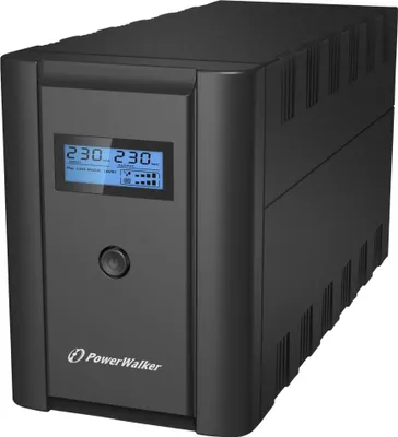 Immagine prodotto di PowerWalker VI 1200 LCD/IEC - UPS - AC 230 V - 600 Watt - 1200 VA 7 Ah - USB