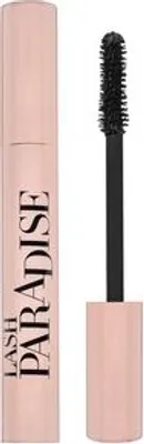 A product shot of a mascara tube and wand.