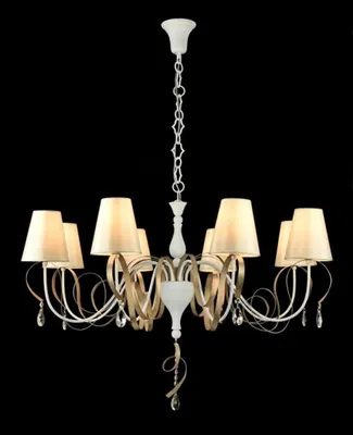 Zdjęcie produktu dla Lampa sufitowa Casa Padrino Barock, kryształowa, biała, 100 x wysokość 67 cm - lampa sufitowa w stylu antycznym