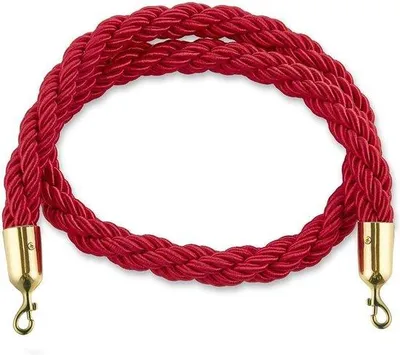 Obrázek produktu pro Trubková tyč, délka 1,5 m, červeno-černá (červeno-zlatá)