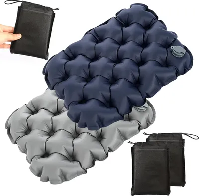 Produktbild von Aufblasbares Sitzkissen 2 Stücke, faltbar, für Camping