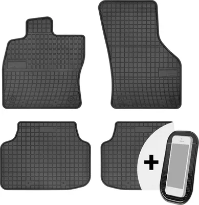 Produktbild von Gummimatten Auto Fußmatten Automatten Passgenau 4-teilig Set - passend für Citroen C5 Aircross ab 2018