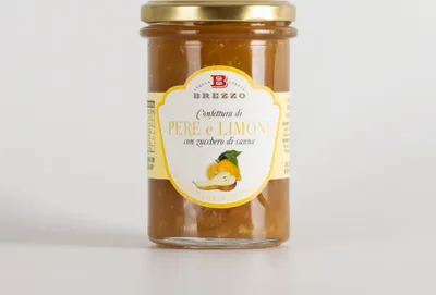 Produktbild von Birnenkonfitüre extra mit Zitrone, 350 g (120 g Früchte pro 100 g Konfitüre)