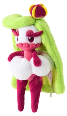 Produktbild von Pokemon Fruyal Kuscheltier - 18 cm Plüschtier Tsareena