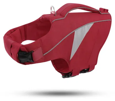 Image de Gilet de sauvetage pour chien, réglable, pour grandes races, flottabilité élevée, sécurité accrue lors de la baignade