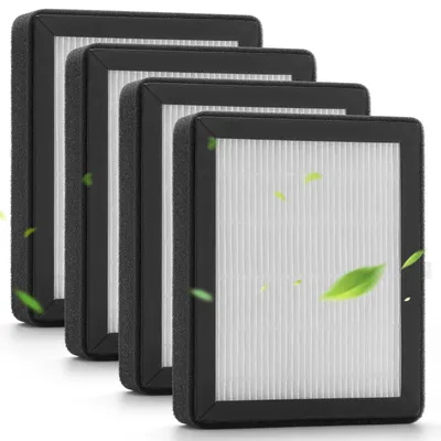 HEPA-Filter für Luftreiniger, 4 Stück, Ersatzfilter