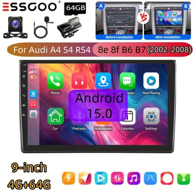 Obrázok produktu pre 9-palcový multimediálny systém – Android navigácia – Rádio s dotykovým displejom – Funkcia rozdelenej obrazovky