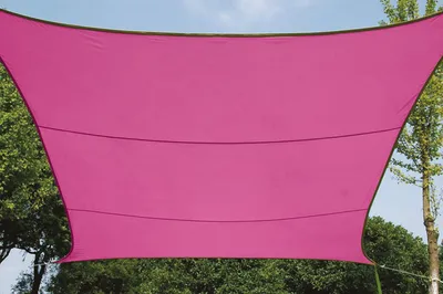 Produktbild von Perel Rechteckiges Sonnensegel 2 x 3 m für Garten und Terrasse, wasserabweisendes atmungsaktives