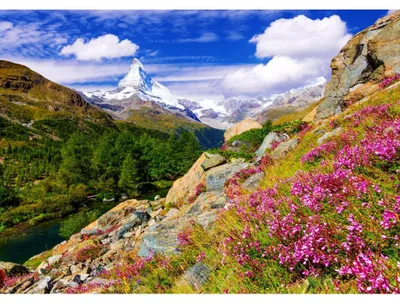 Obrázek produktu pro PŘEJEME VÁM HODNĚ ZÁBAVY S puzzle Matterhorn (1000 dílků)